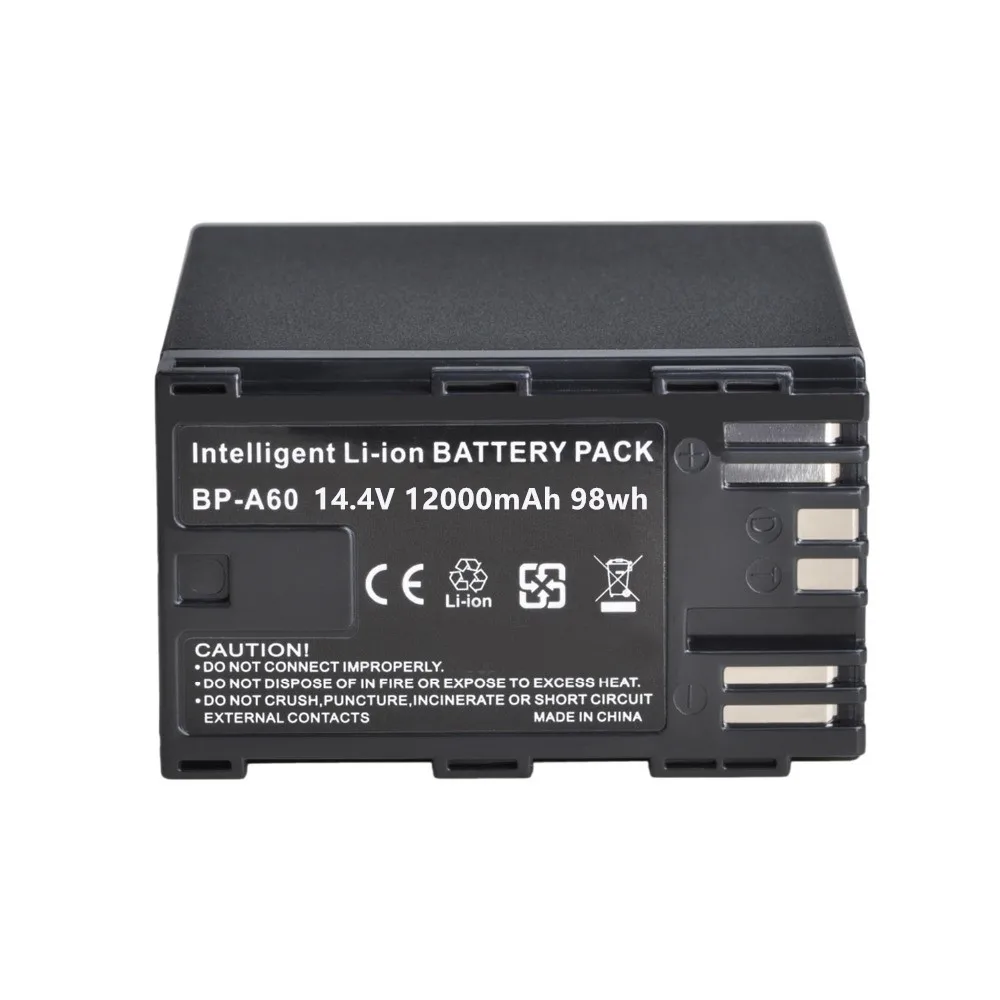 Digital Camera Battery 14.4v 12000mAh BP-A60 Battery Applicable To Canon BP-A60 BP-A30 EOS C200 EOS S200B EOS C220B