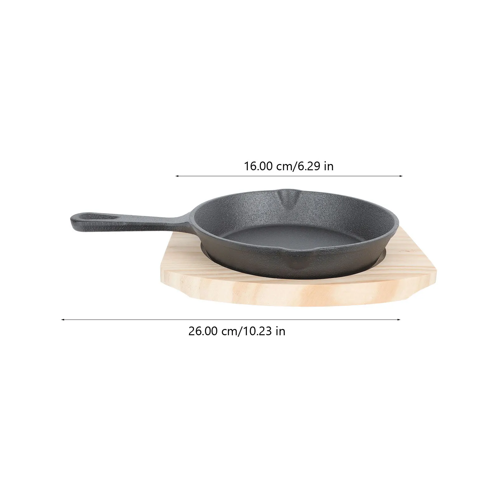 

1 set 1 Set Of Cast Iron Frying Non Stick Cooking Pan For Outdoor Camping Kitchen Supply Flat Pancake Maker Home Steak Fry Pan