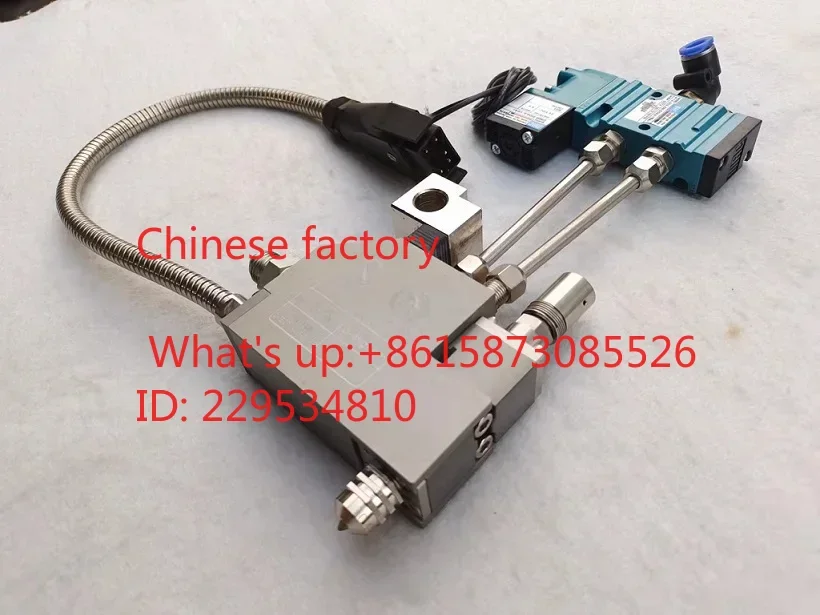 hot melt glue machine spray gun meler high temperature dispensing gun fine Thai gift box high speed Robatech valve