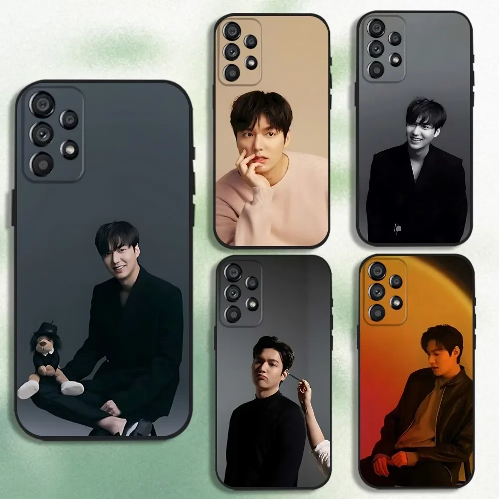 

Actor L-Lee min ho Phone Case For Samsung Galaxy A20,A21s,A22,A31,A32,A52,A53,A72,73,A80 Soft Black Cover