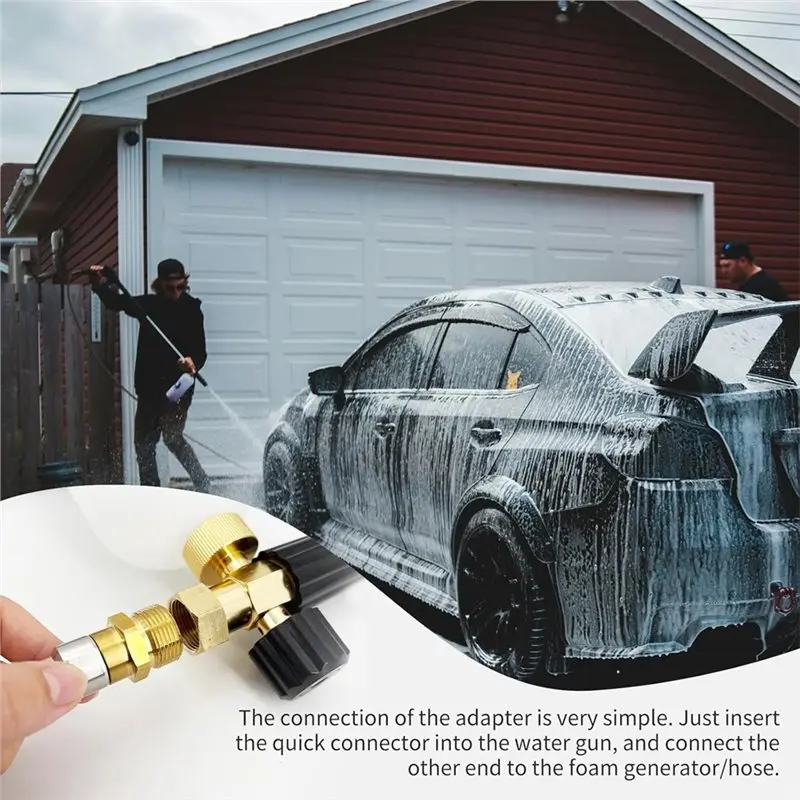 ل Kranzle/KEW/Alto/Wap محول اقتران سريع M22x1.5 AG لملحقات Nilfisk #2