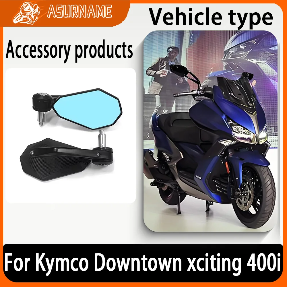 

For Kymco Downtown xciting 400i Motorcycle Rearview Mirror Handlebars Rearview Mirror Retro Handlebars Side Mirror Accessories