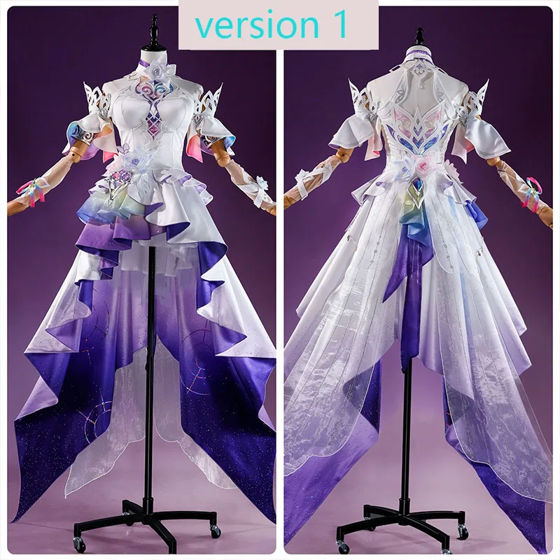 أزياء سايرين التأثيرية لعبة هونكاي: ستار ريل أزياء تنكرية موحدة HSR فستان سيرين حجاب NPC حفلة الهالوين للنساء #2