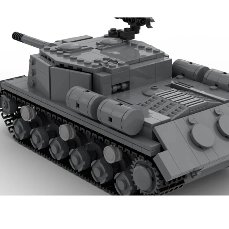 Nouveau militaire WW2 soviétique Armée Rouge ISU-152 autopropulsé assatus réservoir arme de guerre véhicules décennie s de Construction modèle briques jouets cadeau