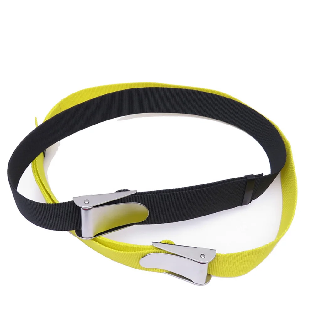 Scuba Diving Weight Belt with Stainless Steel Buckle and High-Strength Nylon Webbing for Consistent Depth Control