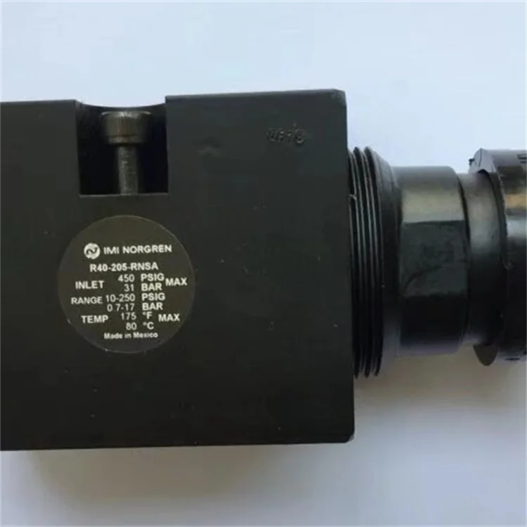 R40-205-BNLA منظم تجريبي IMI Norgren صمام الملف اللولبي هوائي R40-200-RNLG