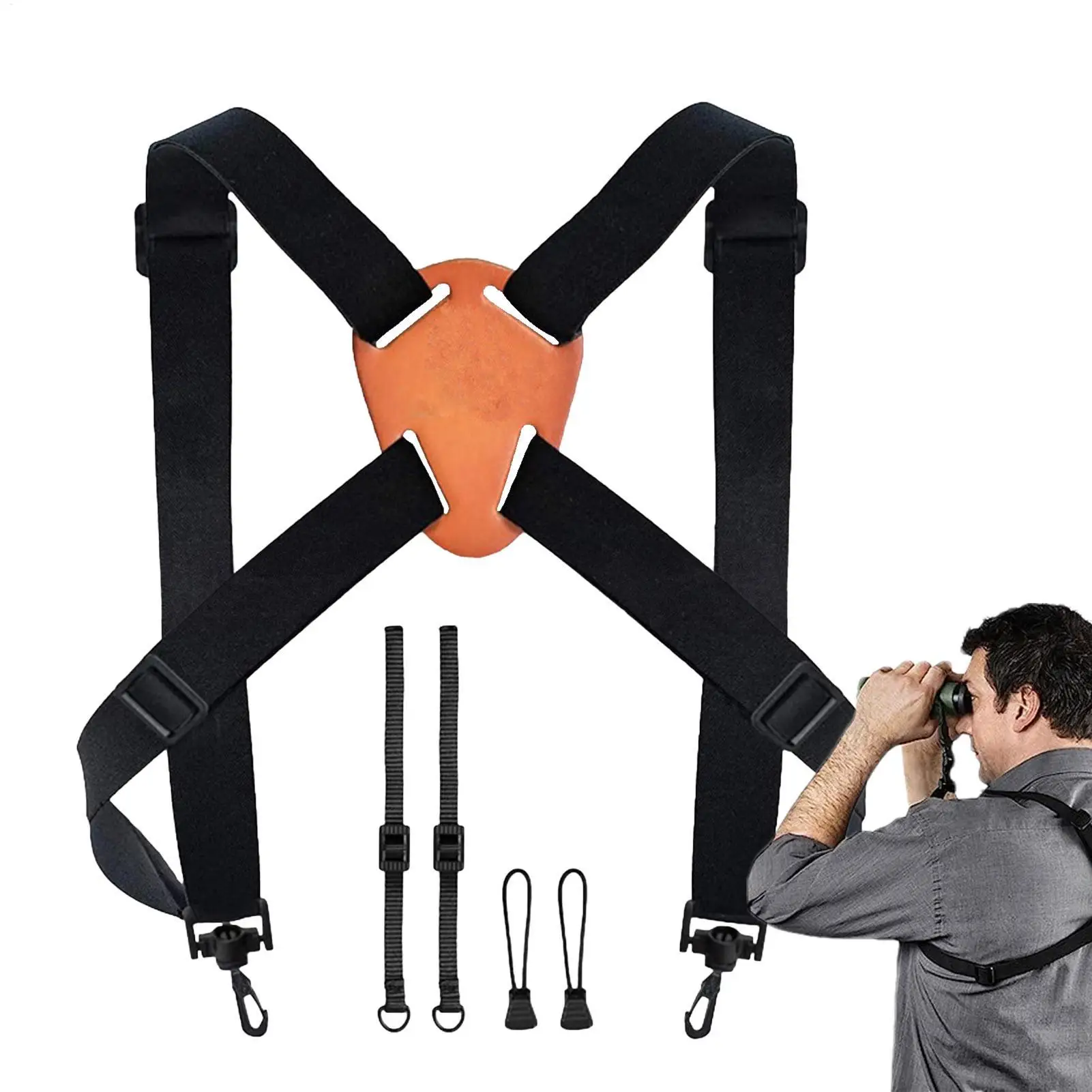 alca-elastica-para-binoculos-equipamento-de-transporte-ajustavel-para-cacadores-fotografos-montanhismo-e-caminhadas