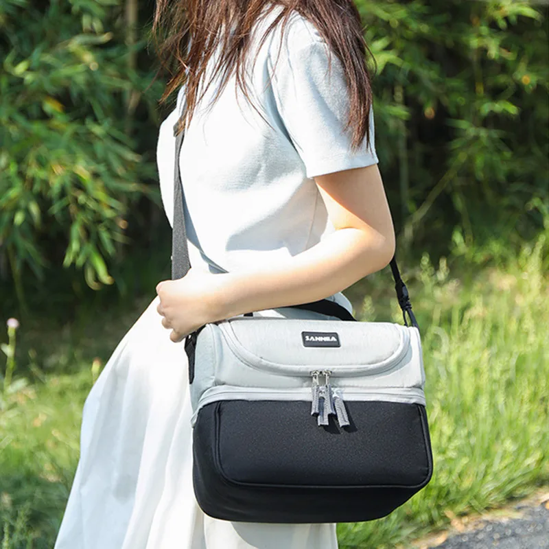 Camping Coolers Bag Picnic Accsesories Outdoor Supplies Women Portable Beer Fridge Refrigerators For Beach Ice Thermal Lunch Box