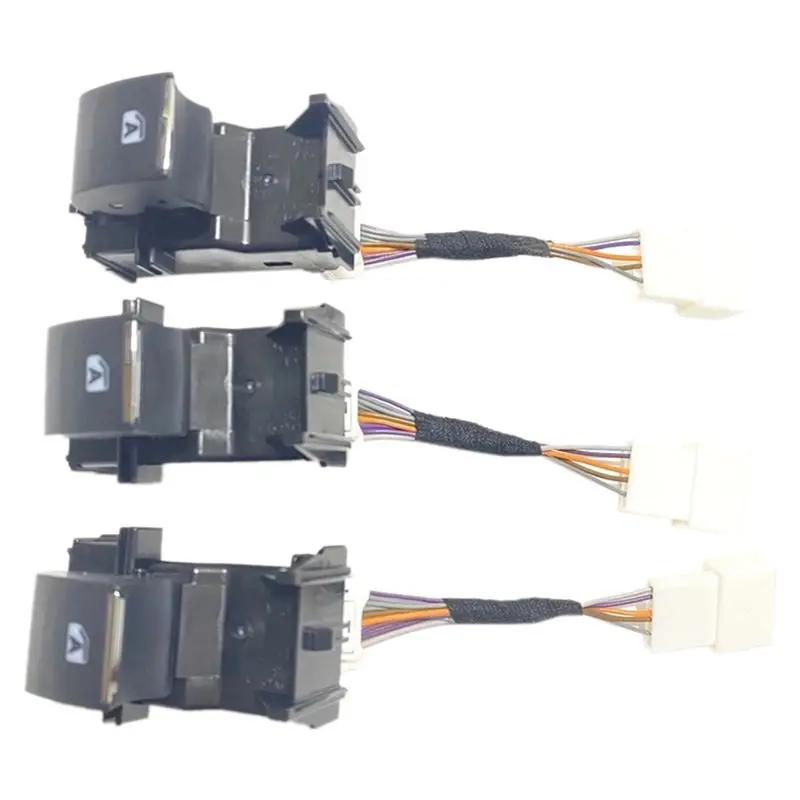 AMEXIAOXU  Car LED Power Single Window Switch For Toyota RAV4 2019-2022 Left Driving Backlight
