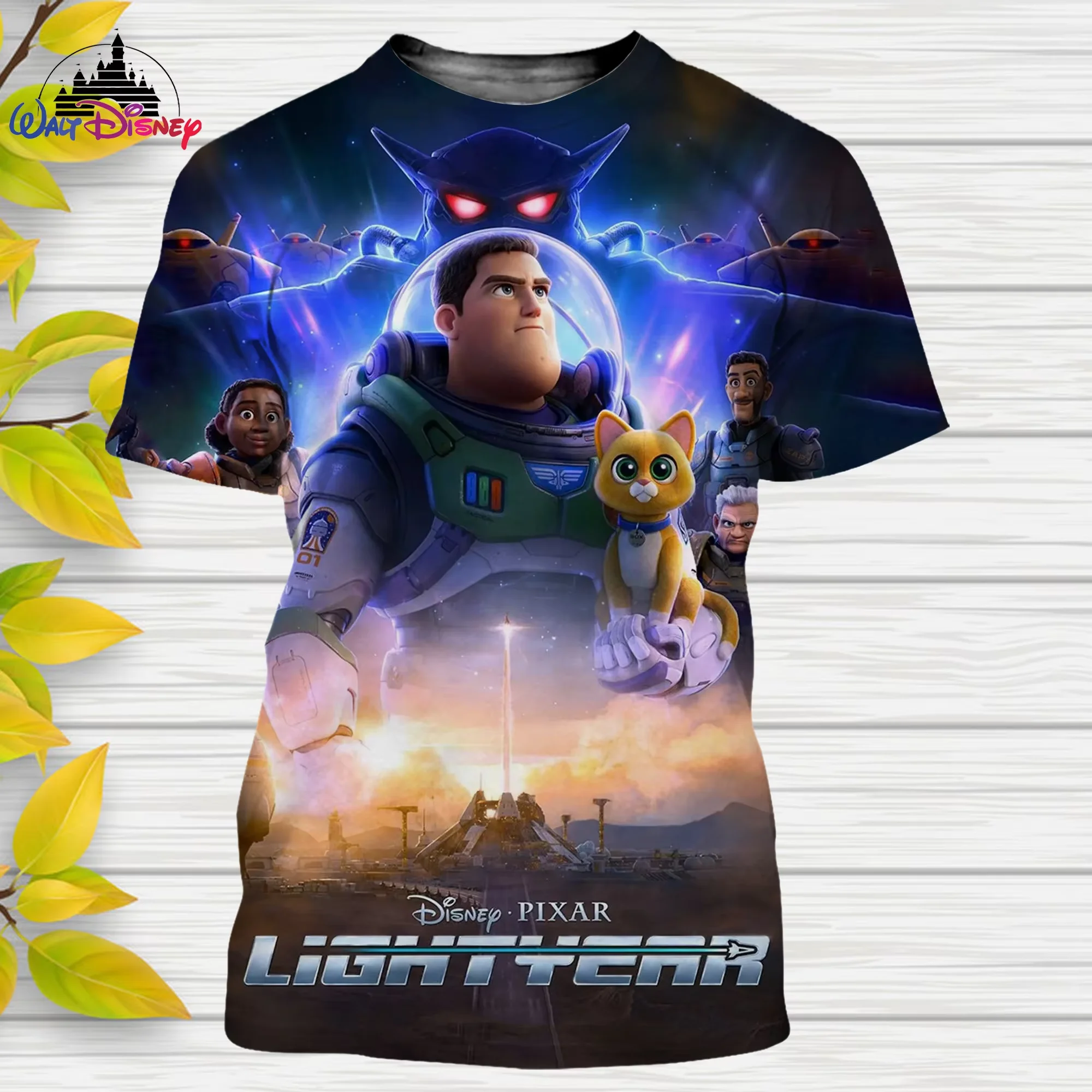 Buzz lightyear toy story dos desenhos animados lightyear disney das mulheres dos homens manga curta impressão 3d t camisa verão casual streetwear camisetas