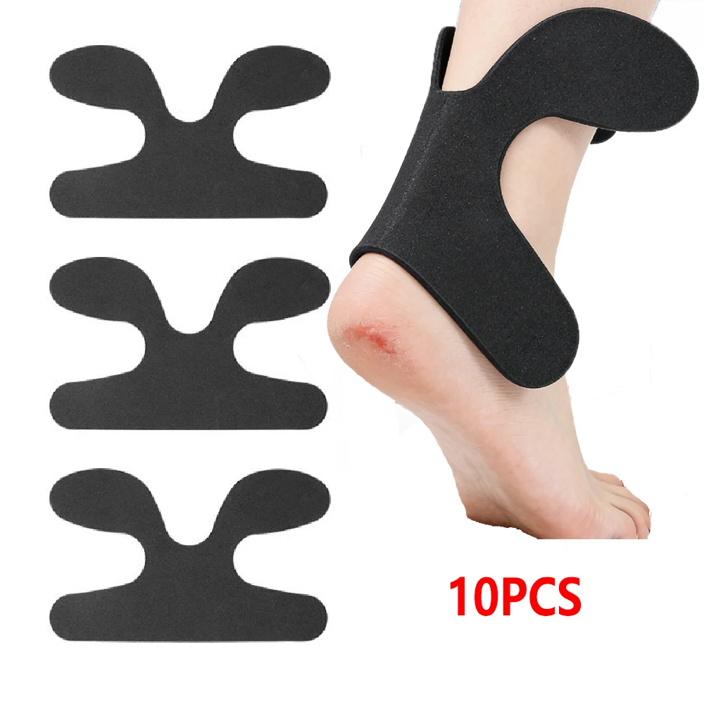 10PCS EVA Self-Adhesive Ski Snowboard Boot Fitting Pads, Ankle Wrap Inserts Reduce Heel Lift & Relieve Ankle For Better Boot Fit