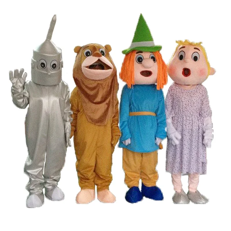 Christmas The Wizard Of Of Oz Characters Mascot Costume Lovely Cartoon Appearance Cosplay Theme Mascotte Carnival Costume Funny