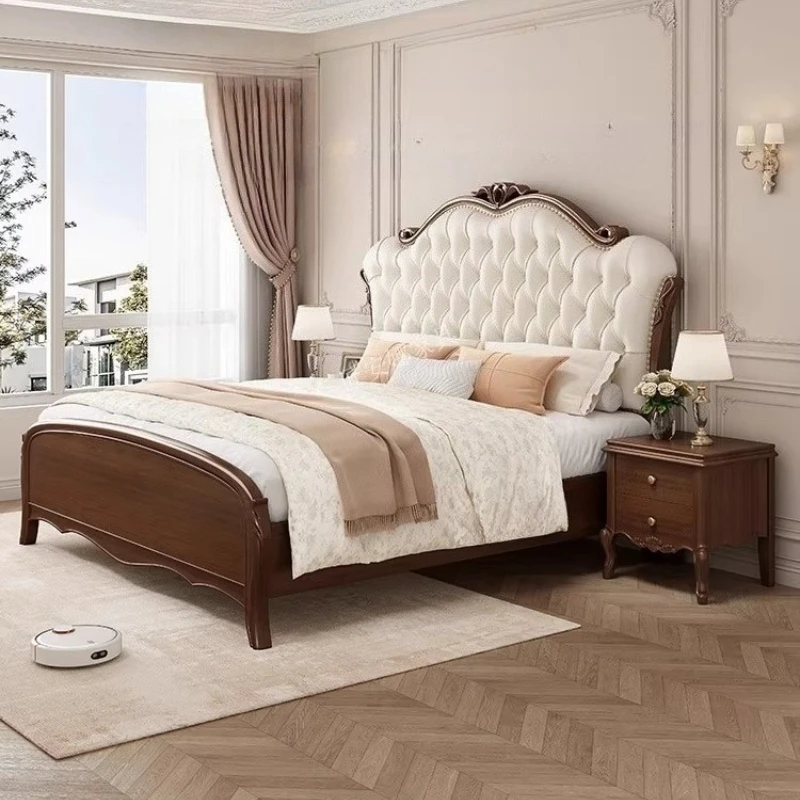 Moderno lit luxe 150x200cm 180x200cm estructura de cama individual dormitorio muebles cama doble 2 personas estructura con almacenamiento individual