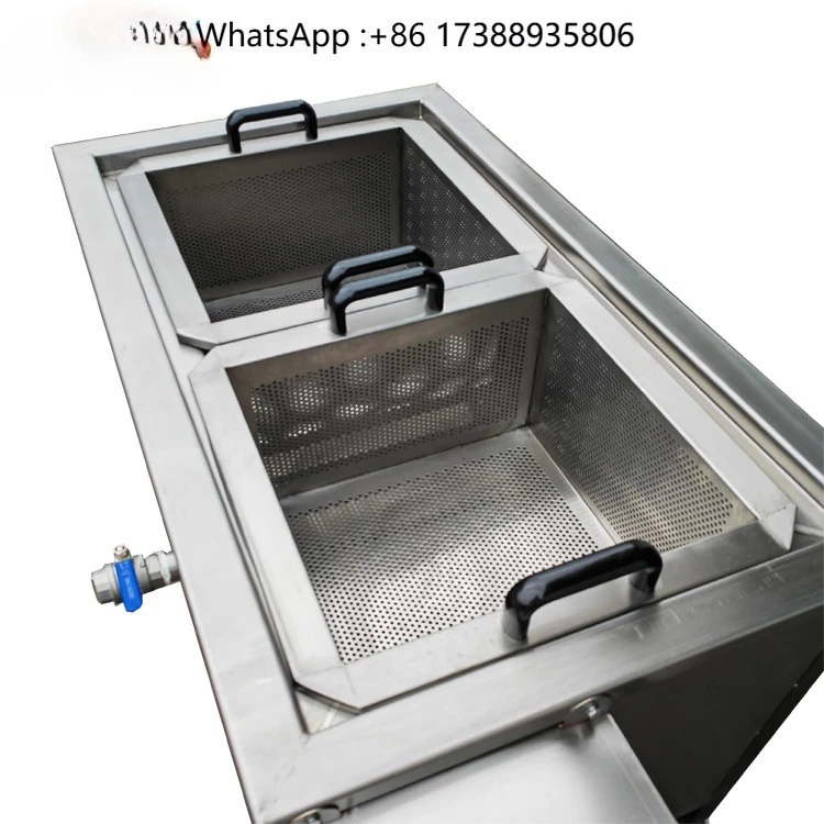 Potato Chips Blanching Machine French Fries Precooking Blanching Baskets Machine
