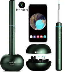 BEBIRD M9 Pro M9s Metal Design Smart Visual Ear Otoscope, 1080P Wireless Ear Camera, Reusable Ear Wax Removal Tools