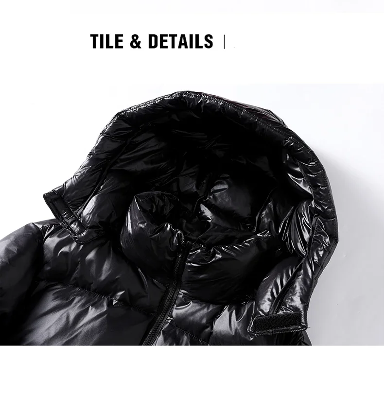 Couple Winter Jacket Men Women Warm Thick Parka Outwear Top Snowwear Jacket Loose Hooded Black Gold Cotton Padded Coat Overcoat