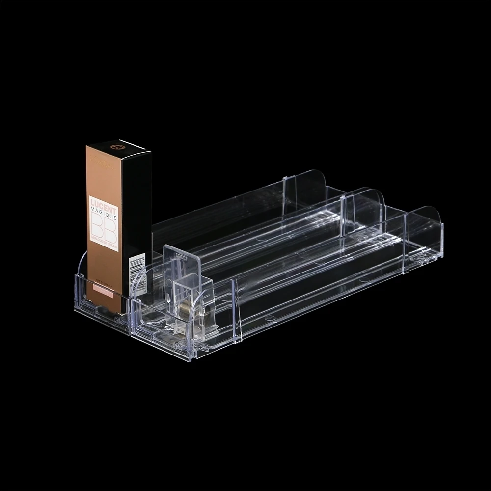 8pcs Fashion Supermarket Plastic Cigarrette Display Shelves Holder Drinks Tobacco Display Stand Rack Shelf Storage Pushers