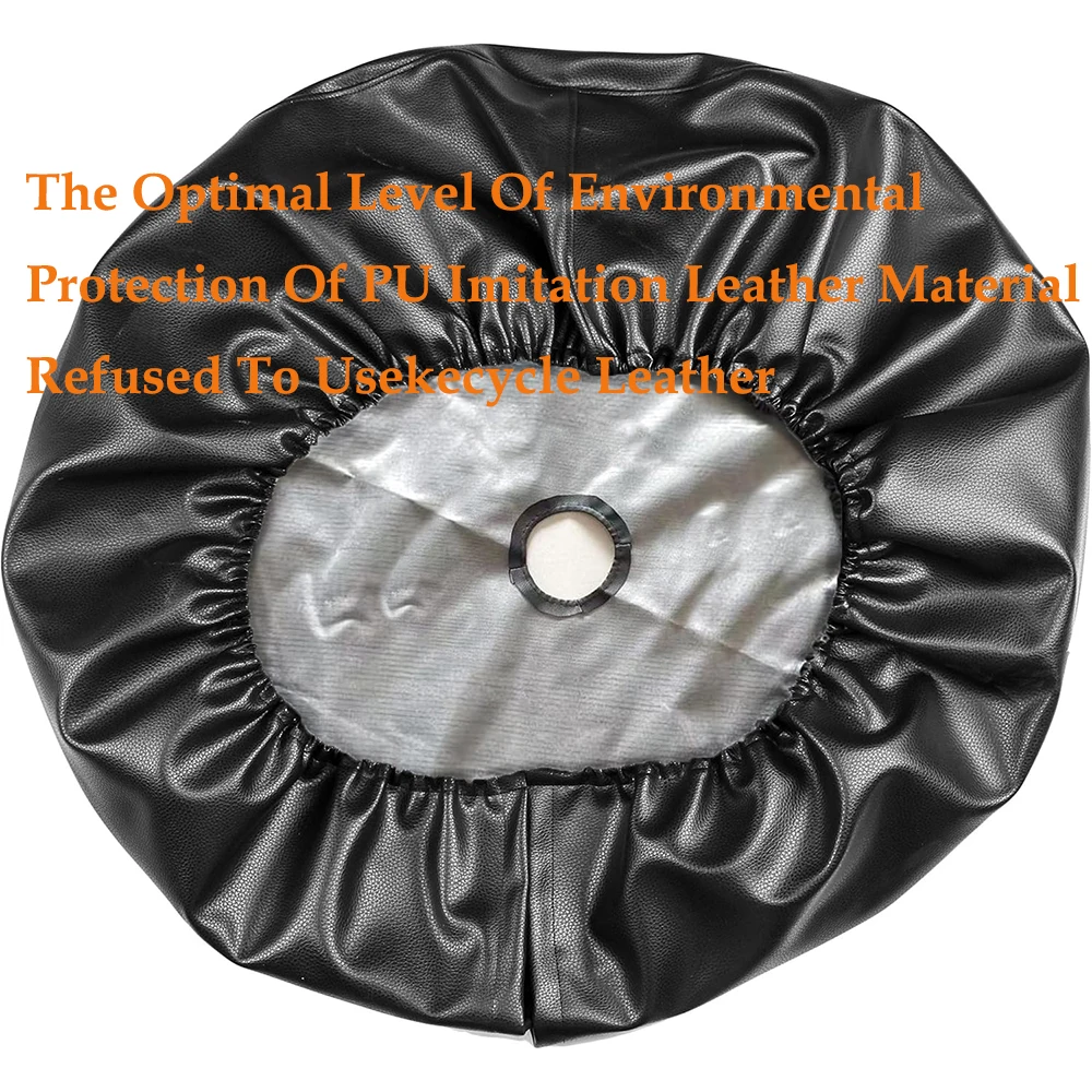 Car Spare Tire Cover with Back-up Camera Back Wheel Cover Storage Bag Protector 32