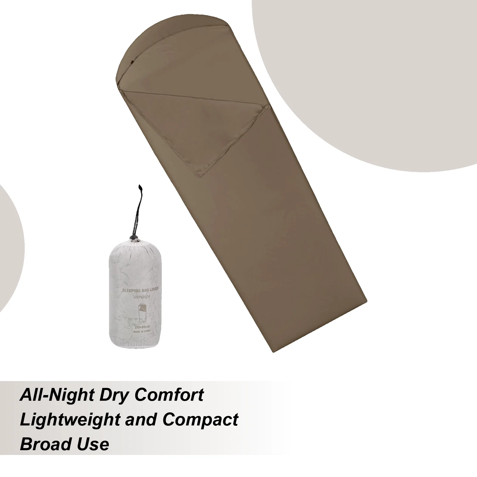 

Sleeping Bag Liners For Adults Outdoor Adult Sleep Sack Foldable Travel Sheets For Light Sleepers Backpacking Hiking Camping