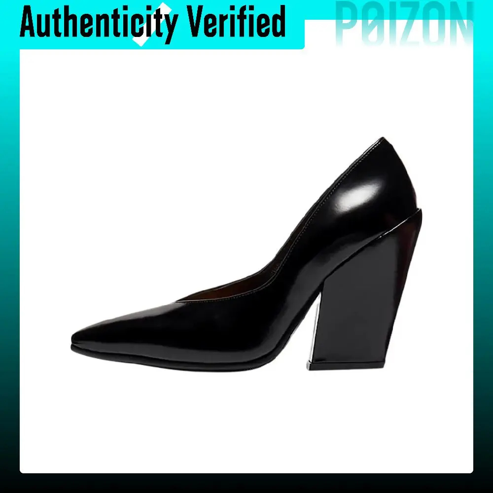 Onitsuka Tiger Rodeo Chunky Heel High Heels Women's Black 1182A729-001