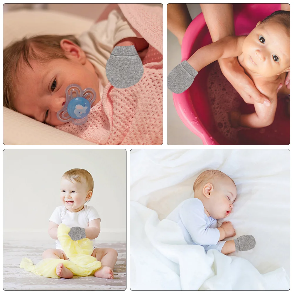 

1Set Newborn Baby Hat Gloves Mittens Set Soft Cotton Beanie Warm Infant Winter Accessories Newborn Hat Cotton Beanie