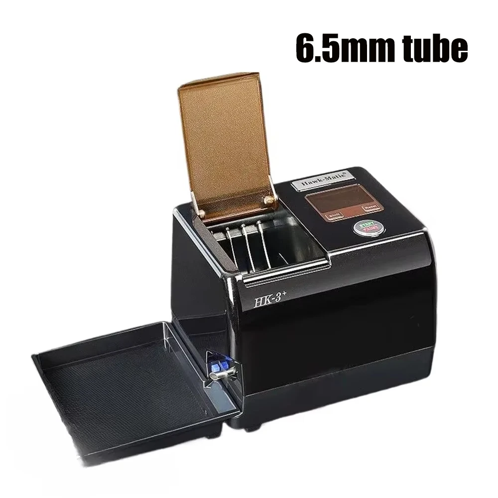 HK3+ Cigarette Rolling Machine Full Automatic 6.5mm 8mm Tube Electric Tobacco  Roller Injector Maker DIY Smoking Accessories