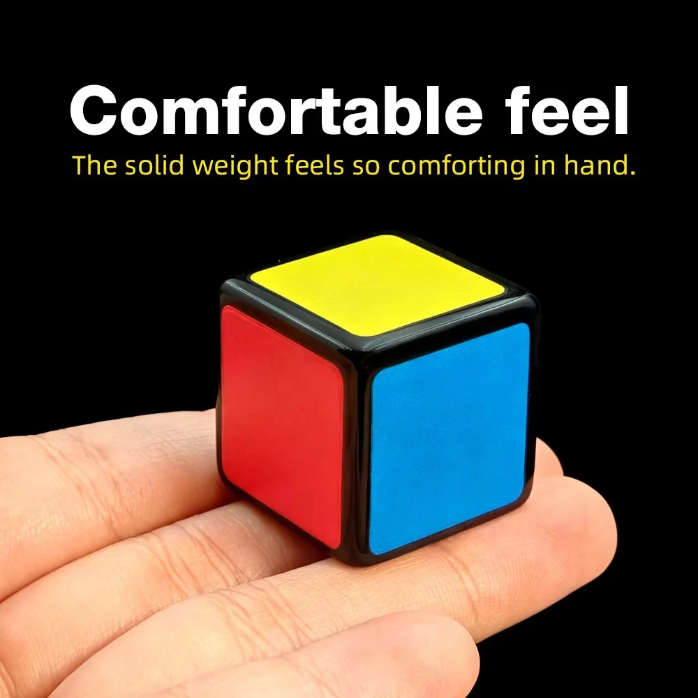1x1 Mini Cubo Mágico rompecabezas 2,5 cm divertido Cubo rompecabezas juguetes educativos Cubo Mágico velocidad Cubo juguetes para Adultos regalos para niños