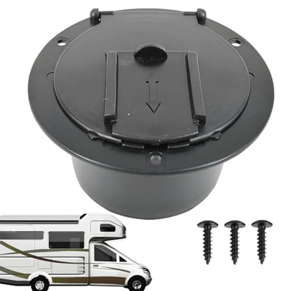Power Cord Hatch RV Cable Compartment Camping Power Access No Additional Tools Required Protective Lid For Trailers