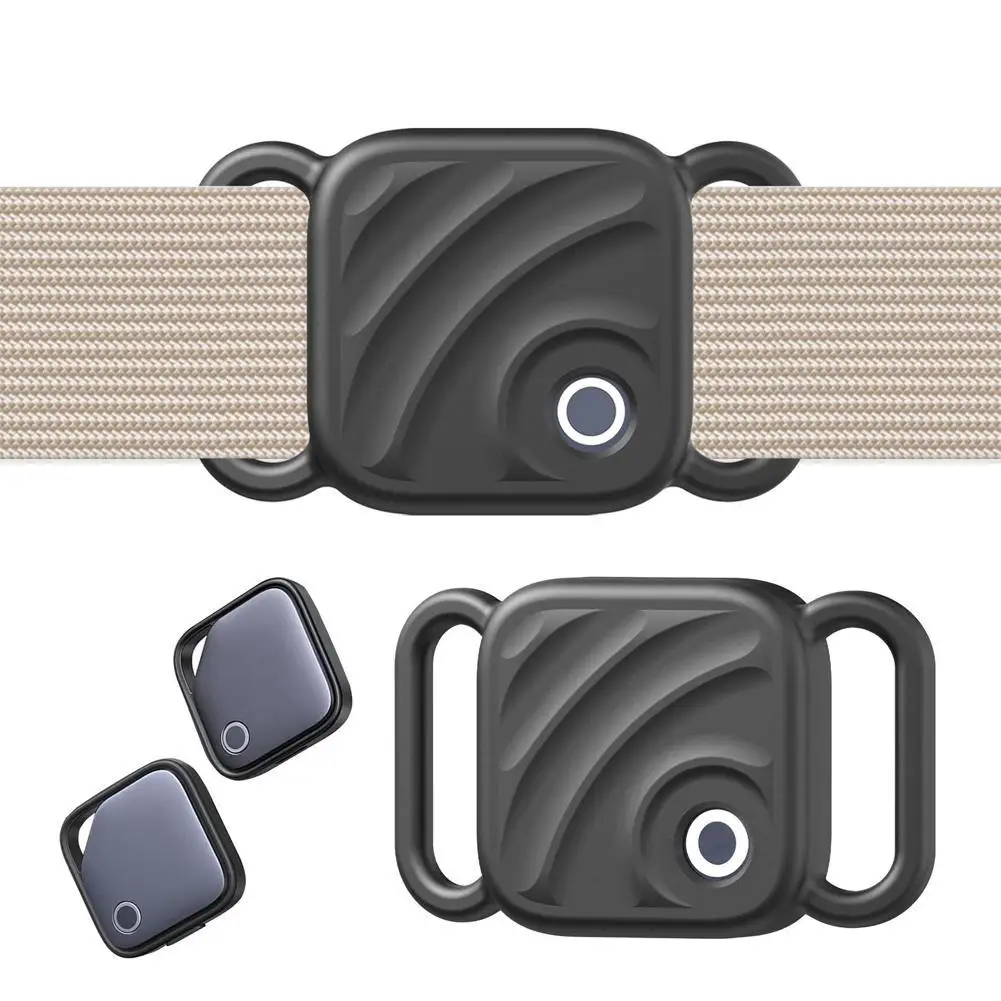 For UGreen Tag Track Protective Case For Pet Collar Dogs Cats Backpack Soft Silicone Anti Drop Shockproof Protective Cover