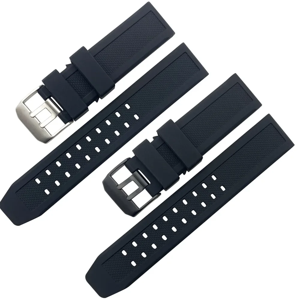 

Soft Silicone Rubber Watch Strap 23mm Military Diving Sports Watch Band Bracelet For Luminox Strap Accessories Mens And Tool