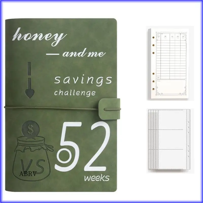

Highly Recommended-52 Weeks Budget Binder Planner Cash Envelopes For Couple's Challenge To Save Money Cash Deposit Organizer Imi