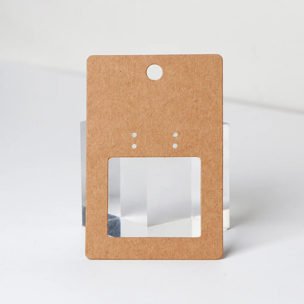 50 Stück 6 x 9 cm hängende Ohrringe-Sets, Display-Karte mit oder ohne Taschen, Schmuckverpackung, Karton für Lieferanten kleiner Unternehmen – Detail 11