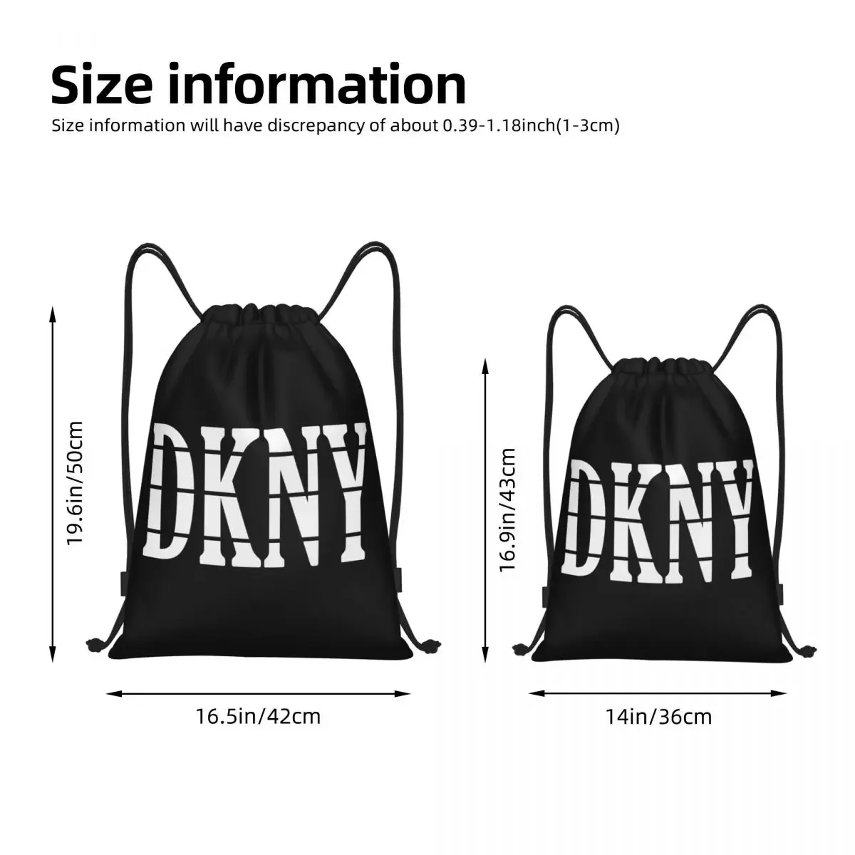 Dknys Drawstring Backpack Sports Gym Sackpack String Bags for Cycling