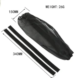 Chassis Dust Water Proof Net Cover Zipper-Type Nylon Mesh Cover Protection For Traxxas 1/8 4WD SLEDGE RC Car Upgrades Parts