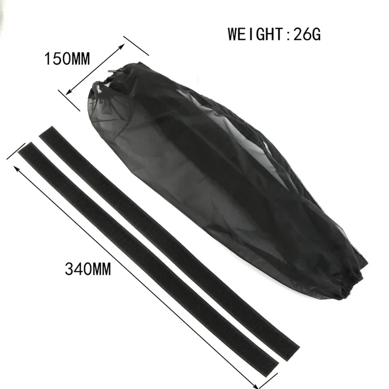 Chassis Dust Water Proof Net Cover Zipper-Type Nylon Mesh Cover Protection For Traxxas 1/8 4WD SLEDGE RC Car Upgrades Parts