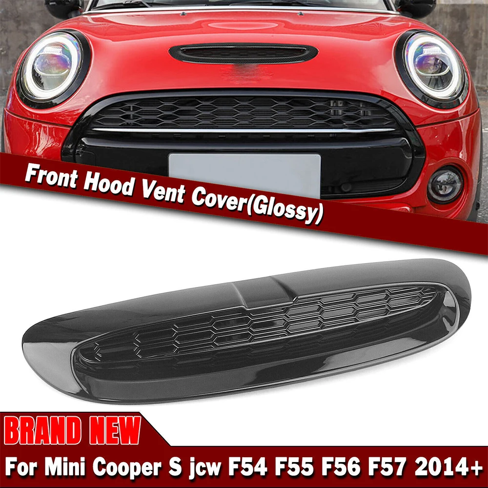

Hood Scoop Air Flow Intake Vent Cover Car Decorative Bonnet Air Intake Trim Replacement for Mini Cooper S JCW F54 F55 F56 F57