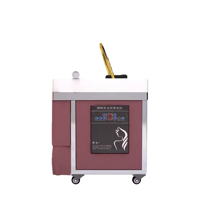 Beweegbare Shampoo Bassin Hoofd Therapie Machine Paviljoen Van Regime Ter Ondersteuning Van Massagebank Fumigatie Water Circulatie