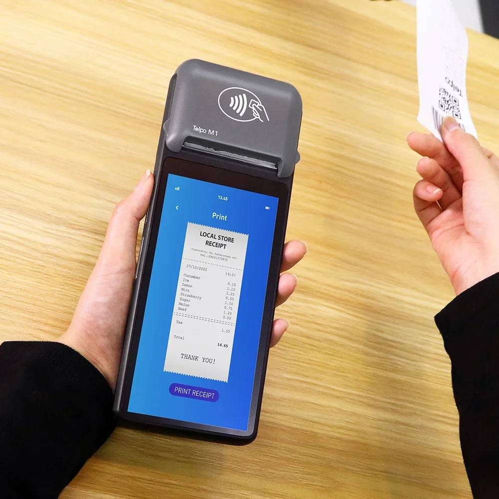 

Hot sales Telpo M1 Mobile Android Restaurant POS Terminal POS Machine