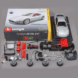 Bburago-子供用版の金属製車モデル,1:24のおもちゃのモデル,gran turismoの組み立て,ミニチュアモデル,子供へのギフト