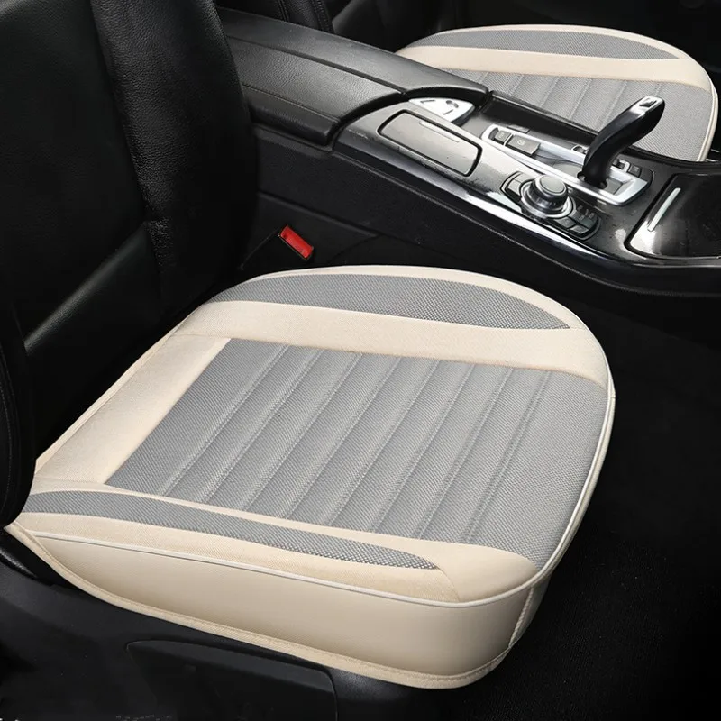 Breathable Car Seat Cover Front/rear Seat Protective Anti-slip Seat Cushions Universal Car Seat Trim Cover Accessories