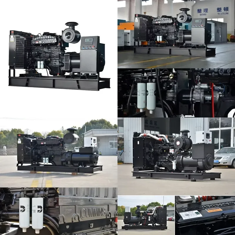 China Factory Direct Sell 250kw Generator with Engine NTA855-G1A with Stamford
