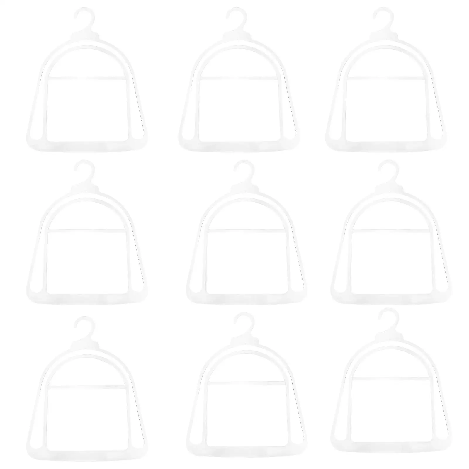 

10 Pcs Plastic Hat Rack Has Hats Baseball Holder Cap Racks for Caps Stand Hangers Storage
