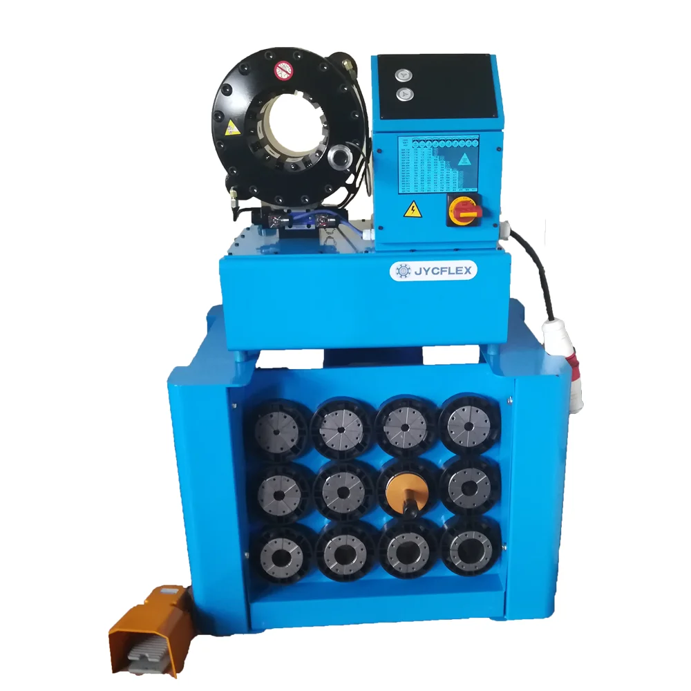 

Hot Sales P32 6~51mm Finn Power 1/4 To Up 2 Inch Hydraulic Pressing Rubber Hose Crimping Tool Hose Pipe Press Machine