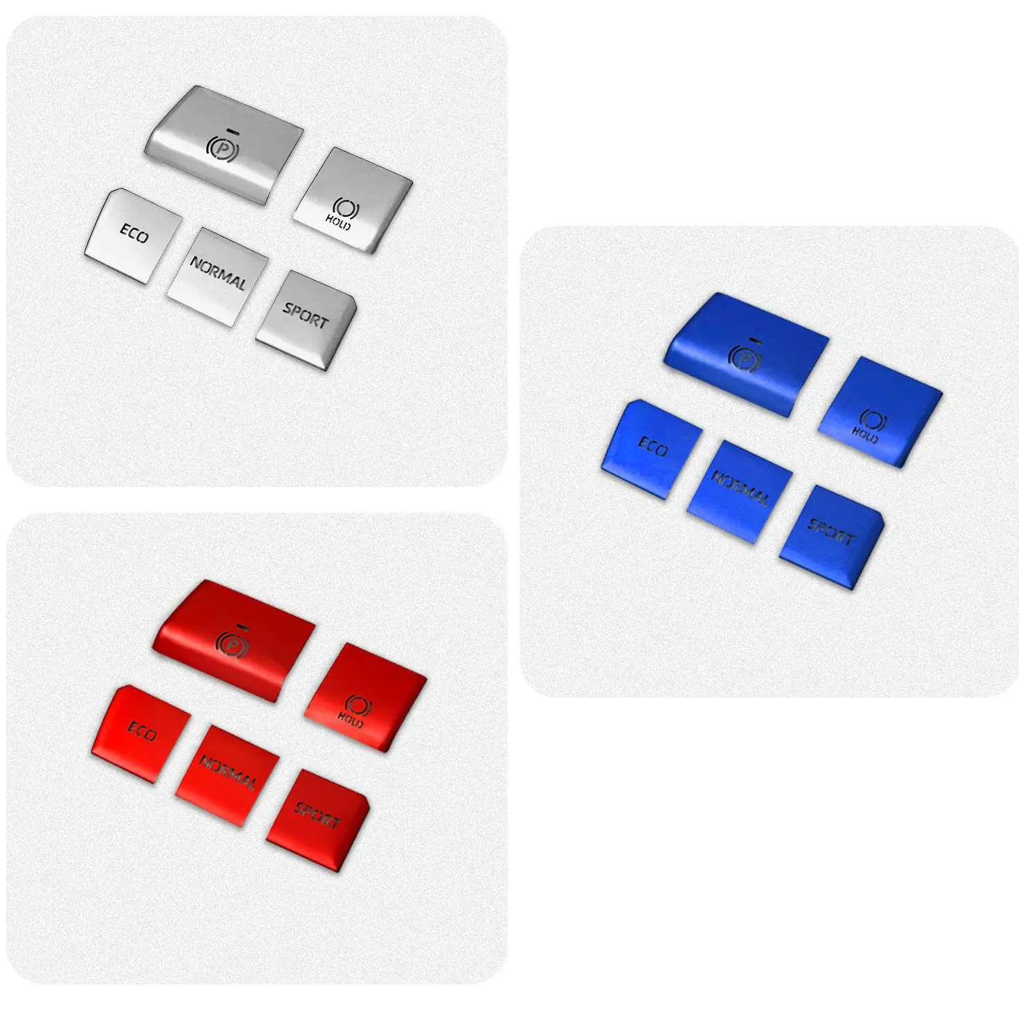 غطاء زر متعدد الوسائط بجهاز تحكم مركزي ، ملصق ترتر ، إكسسوارات حمراء لتويوتا راف 4 ، من من من الخارج ، من من من من الخارج ،