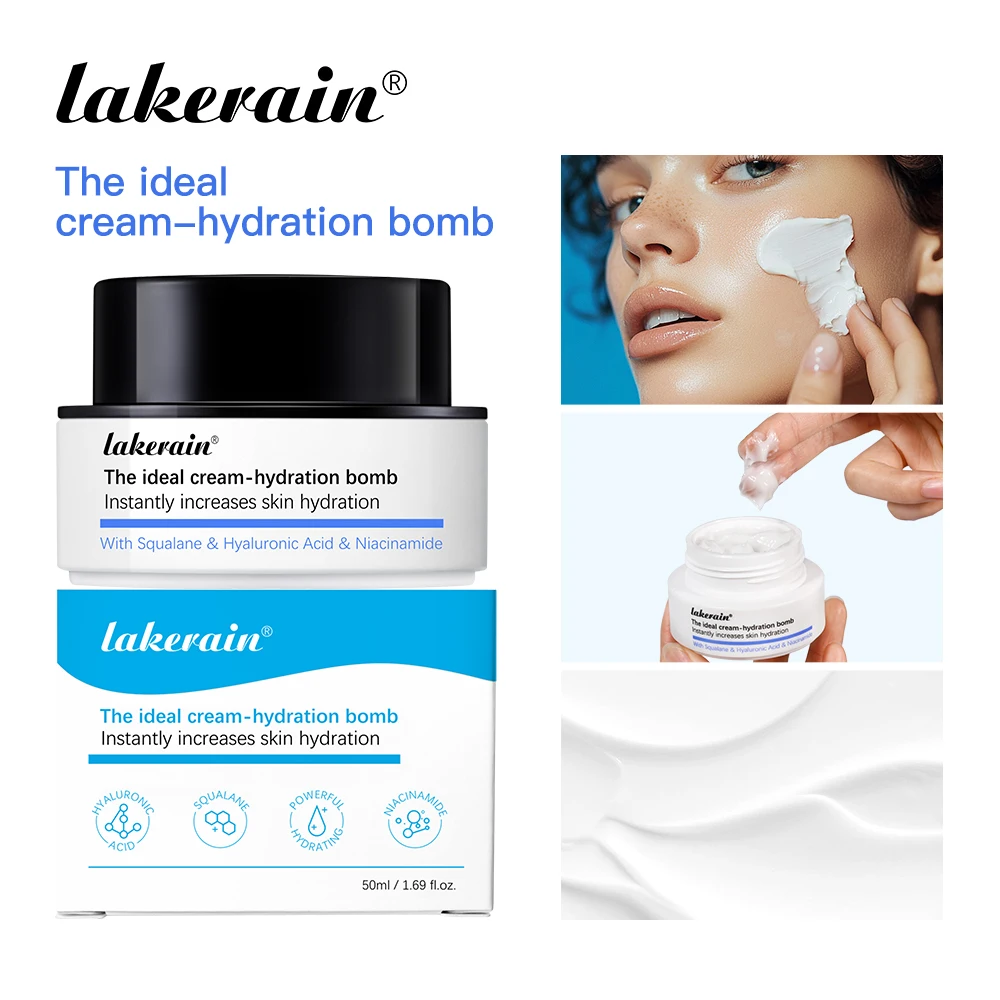 

Суперувлажняющий крем, увлажняющий кожу лица, сухая, долговечная, увлажняющая, восстанавливающая кожу барьер, подходит для всех кремов для кожи