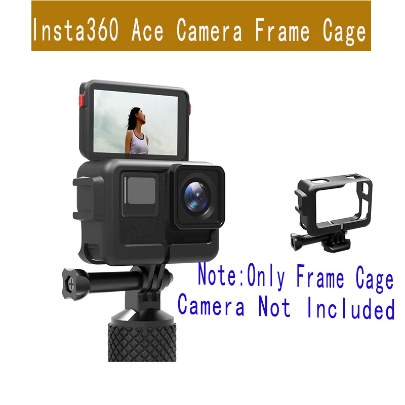 For Frame Of The Instra360 Ace Action Camera Comes With A Cold Boots Port For Expanding The Fixed Support Installation Bracket