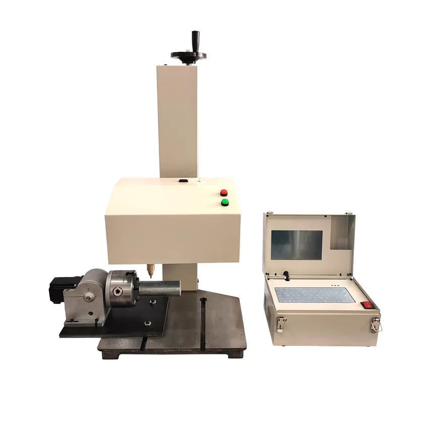 Desktop Pneumatic Marking Machine, Three-axis Rotary Marking Machine, Round Tube Flange, Brake Disc Pneumatic Marking Machine