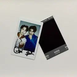 Thai star Yinwar Love Mechanics autographed photo 3-inch non printed as birthday gift for friend