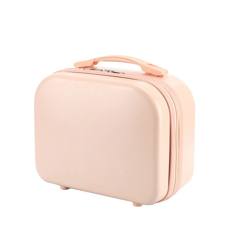 14 Inch Small Suitcase Lightweight Travel Portable Carry On Luggage Organizer Cosmetic Storage Box Gift For Woman Mini Case view 4