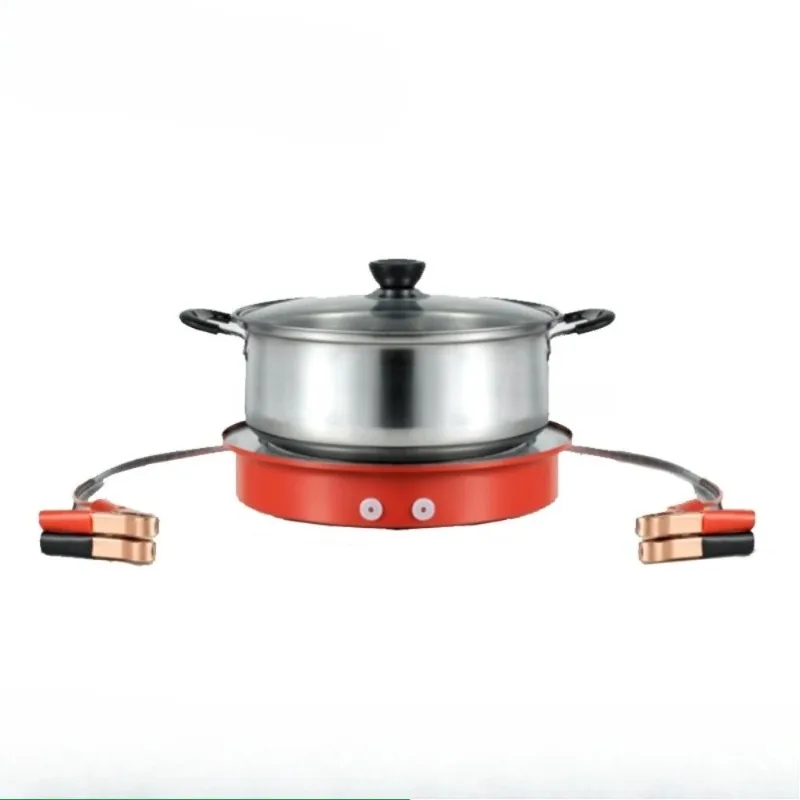 Solar DC 12 V/24v battery powered induction cooker